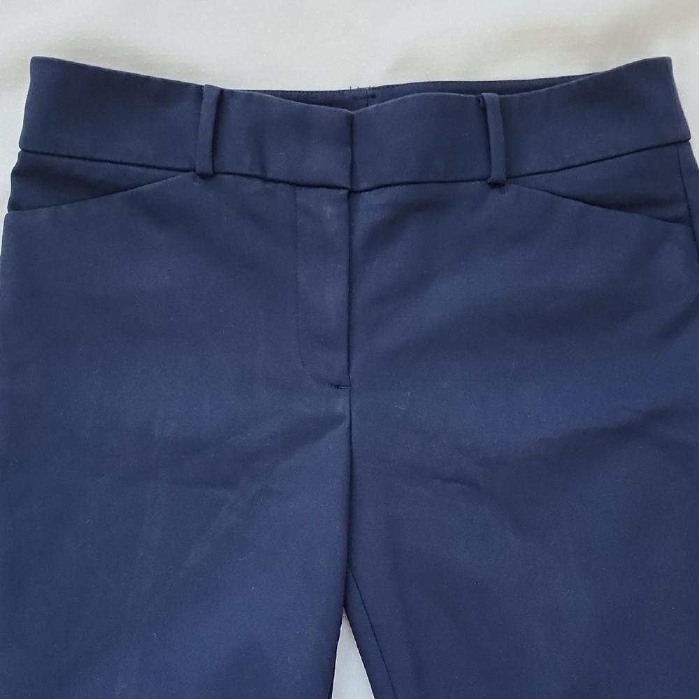 LOFT Dark Blue Marisa Skinny Women's Trousers - Size: 6